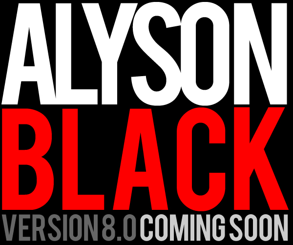 ALYSON GEYE BLACK